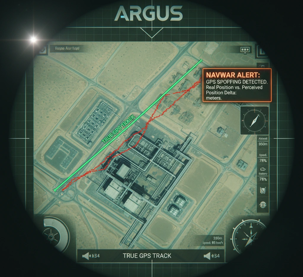 Système de guerre de la navigation NAVWAR